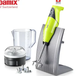 200 Watt - Bamix SwissLine Frullatore A Immersione In Acciaio Inox