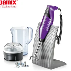 200 Watt - Bamix SwissLine Frullatore A Immersione In Acciaio Inox