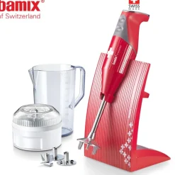 200 Watt - Bamix SwissLine Frullatore A Immersione In Acciaio Inox