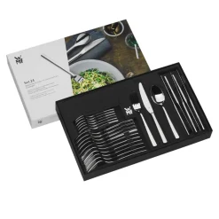 WMF Boston Servizio Posate In Acciaio Inox Cromargen In Acciaio Inox Set 24 Pz