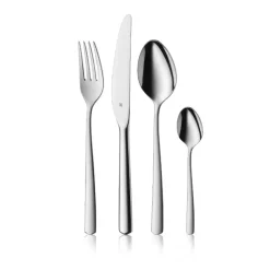 WMF Boston Servizio Posate In Acciaio Inox Cromargen In Acciaio Inox Set 24 Pz