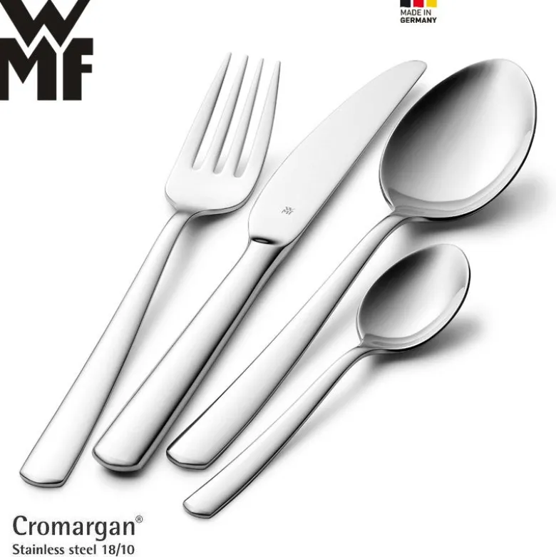 Wmf Boston Servizio Posate In Acciaio Inox - Set 66 Pz