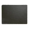 26.5x20.5 cm - Aps Piatto Vassoio Rettangolare In Ardesia