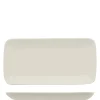 28x14 cm - Ariane Buffet Piatto Vassoio Rettangolare In Porcellana - Set 6 Pz