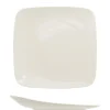 30x30 cm - Ariane Vital Square Piatto Piano In Porcellana - Set 6 Pz