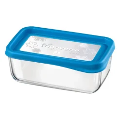 21x13 cm - Bormioli Rocco Frigoverre Fun Contenitore Per Alimenti Rettangolare In Vetro