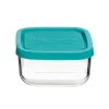 10x10 cm - Bormioli Rocco Frigoverre Classic Contenitore Per Alimenti Quadrato