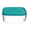 19x19 cm - Bormioli Rocco Frigoverre Classic Contenitore Per Alimenti Quadrato
