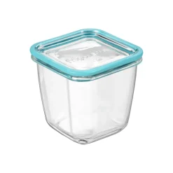 12x12 cm - Bormioli Rocco Frigoverre Future Contenitore Per Alimenti Alto In Vetro Temperato