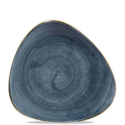 26.5x26.5 cm - Churchill Stonecast Piatto Piano Triangolare In Porcellana Vetrificata