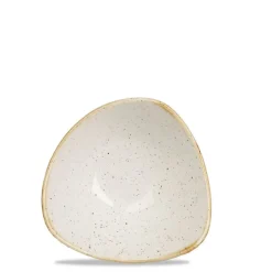 15.3x15.3 cm - Churchill Stonecast Piatto Fondo Triangolare In Porcellana Vetrificata