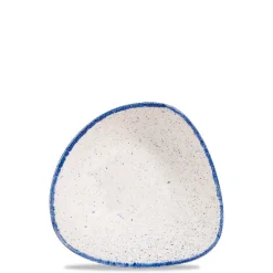 15.3x15.3 cm - Churchill Stonecast Piatto Fondo Triangolare In Porcellana Vetrificata