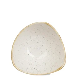 18.5x18.5 cm - Churchill Stonecast Piatto Fondo Triangolare In Porcellana Vetrificata