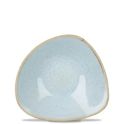 18.5x18.5 cm - Churchill Stonecast Piatto Fondo Triangolare In Porcellana Vetrificata