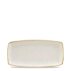 29.5x15 cm - Churchill Stonecast Piatto Vassoio Rettangolare In Porcellana Vetrificata
