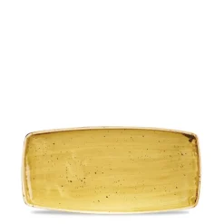29.5x15 cm - Churchill Stonecast Piatto Vassoio Rettangolare In Porcellana Vetrificata