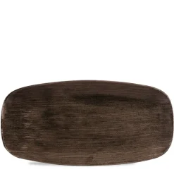 29.5x15.3 cm - Churchill Stonecast Piatto Vassoio Rettangolare In Porcellana Vetrificata
