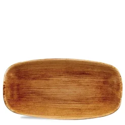 29.5x15.3 cm - Churchill Stonecast Piatto Vassoio Rettangolare In Porcellana Vetrificata