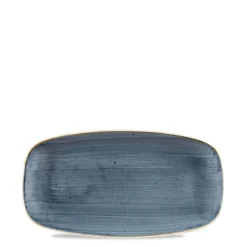 29.5x15.3 cm - Churchill Stonecast Piatto Vassoio Rettangolare In Porcellana Vetrificata