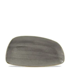 35x18.5 cm - Churchill Stonecast Piatto Vassoio Rettangolare In Porcellana Vetrificata