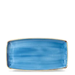 35x18.5 cm - Churchill Stonecast Piatto Vassoio Rettangolare In Porcellana Vetrificata