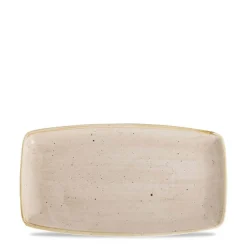 35x18.5 cm - Churchill Stonecast Piatto Vassoio Rettangolare In Porcellana Vetrificata