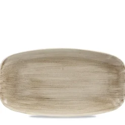 35.5x18.9 cm - Churchill Stonecast Piatto Vassoio Rettangolare In Porcellana Vetrificata