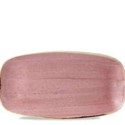 35.5x18.9 cm - Churchill Stonecast Piatto Vassoio Rettangolare In Porcellana Vetrificata
