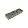 24x8 cm - F2D Ceres Vassoio In Porcellana - Set 4 Pz