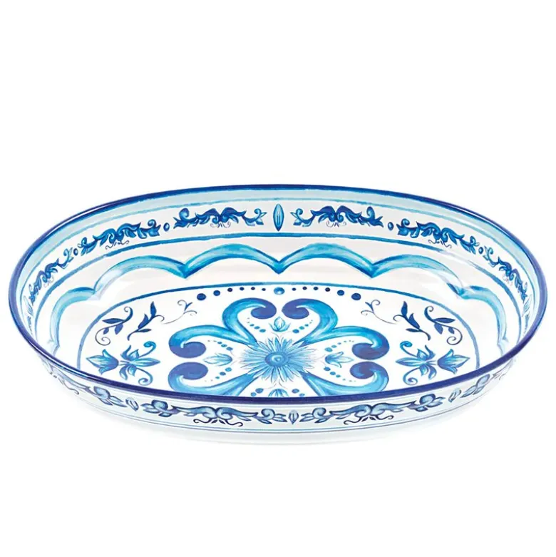 32.5x23 cm - Guzzini Blues Coppa In Melamina - Set 2 Pz