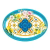 50x36 cm - Guzzini Flower Vassoio In Melamina - Set 2 Pz