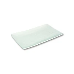 36x22 cm - Le Coq Hesperis Piatto Presentazione Vassoio Rettangolare In Porcellana Set 2 Pz