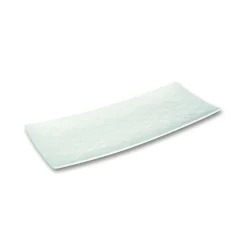 31x12 cm - Le Coq Hesperis Piatto Presentazione Vassoio Rettangolare In Porcellana Set 4 Pz