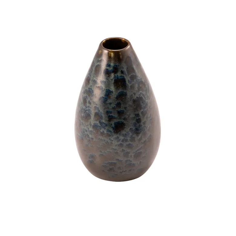 8x13 cm - Le Coq Phobos Vaso Bombato In Stoneware Set 6 Pz