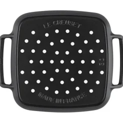 30x30 cm - Le Creuset BBQ Outdoor Grill Quadrato Forato In Ghisa