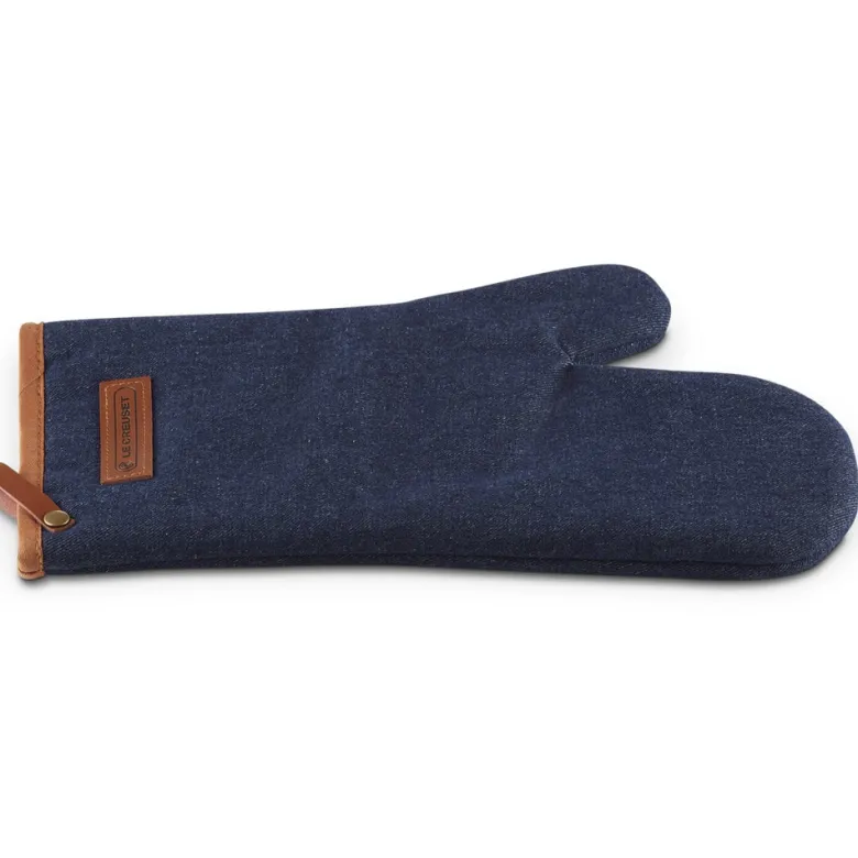 35x18 cm - Le Creuset Denim Guanto Da Forno In Denim