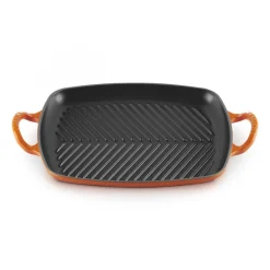 30x27 cm - Le Creuset Evolution Grill Bistecchiera Rettangolare Profondo In Ghisa Vetrificata