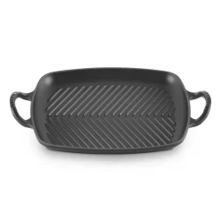 30x27 cm - Le Creuset Evolution Grill Bistecchiera Rettangolare Profondo In Ghisa Vetrificata