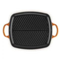 30x27 cm - Le Creuset Evolution Grill Bistecchiera Rettangolare Profondo In Ghisa Vetrificata