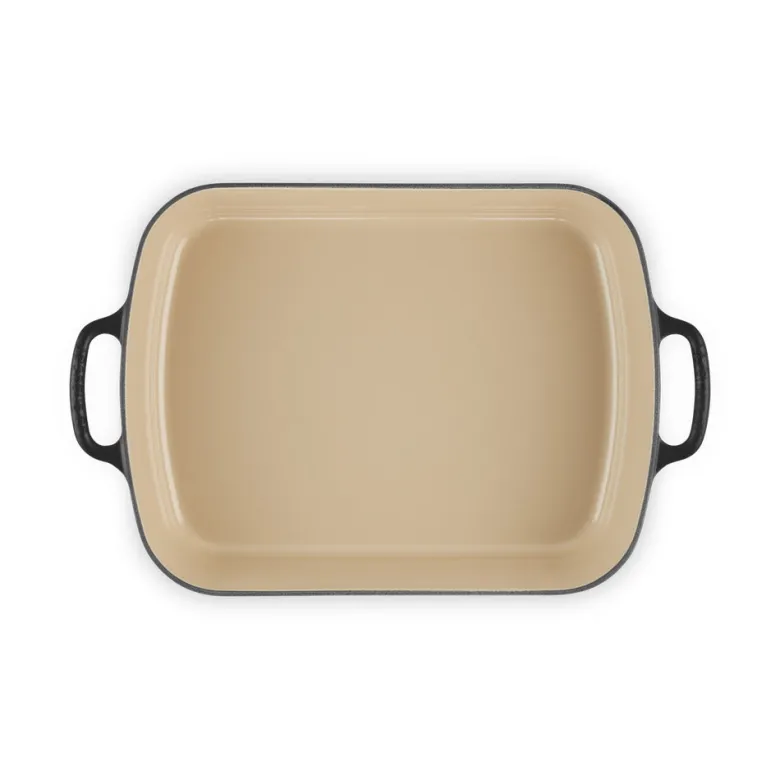 33x25 cm - Le Creuset Evolution Pirofila Rettangolare In Ghisa Vetrificata
