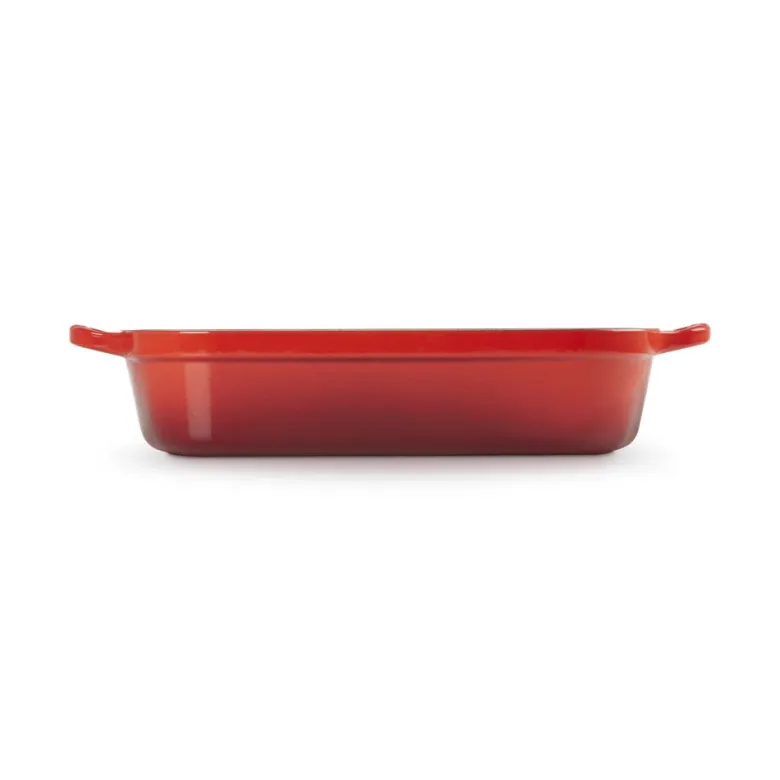 33x25 cm - Le Creuset Evolution Pirofila Rettangolare In Ghisa Vetrificata