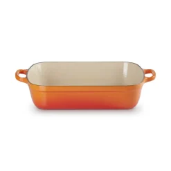 33x25 cm - Le Creuset Evolution Pirofila Rettangolare In Ghisa Vetrificata