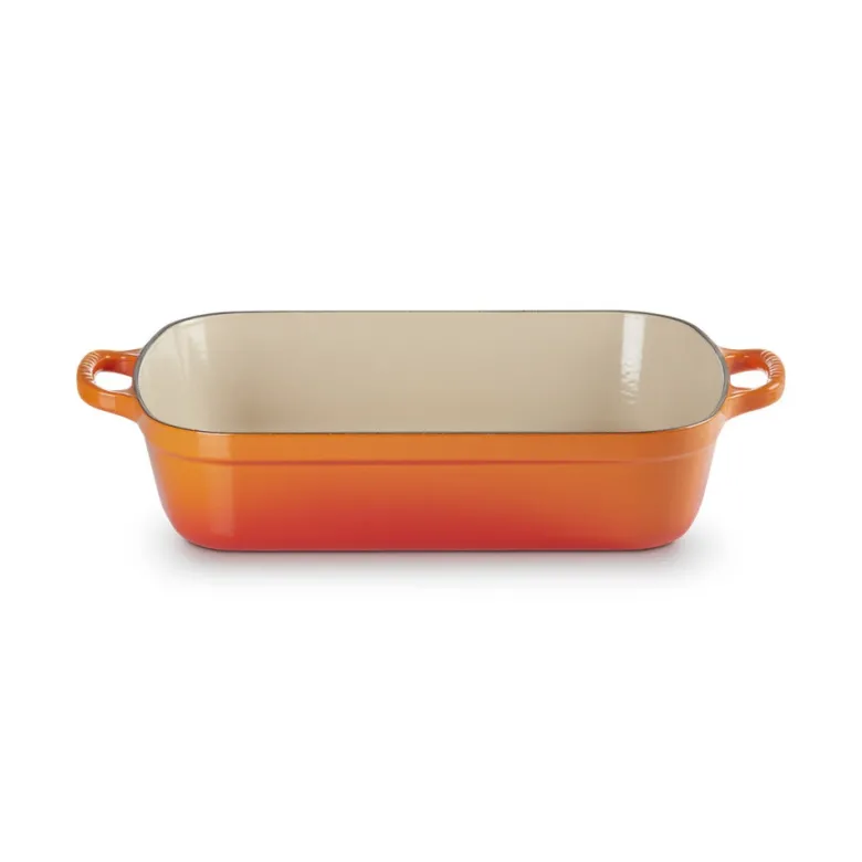 33x25 cm - Le Creuset Evolution Pirofila Rettangolare In Ghisa Vetrificata