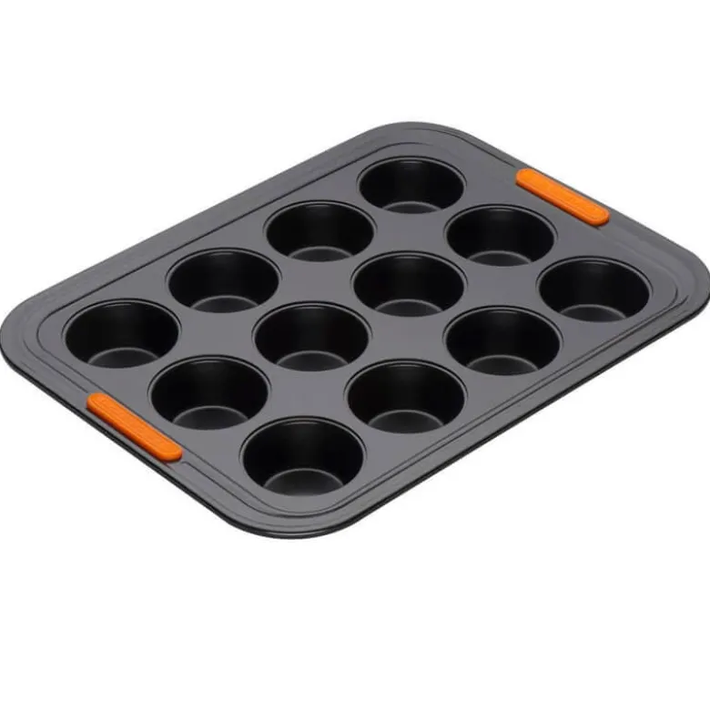 40x30 cm - Le Creuset Forme Speciali Stampo Muffin Rettangolare 12 Impronte Antiaderente