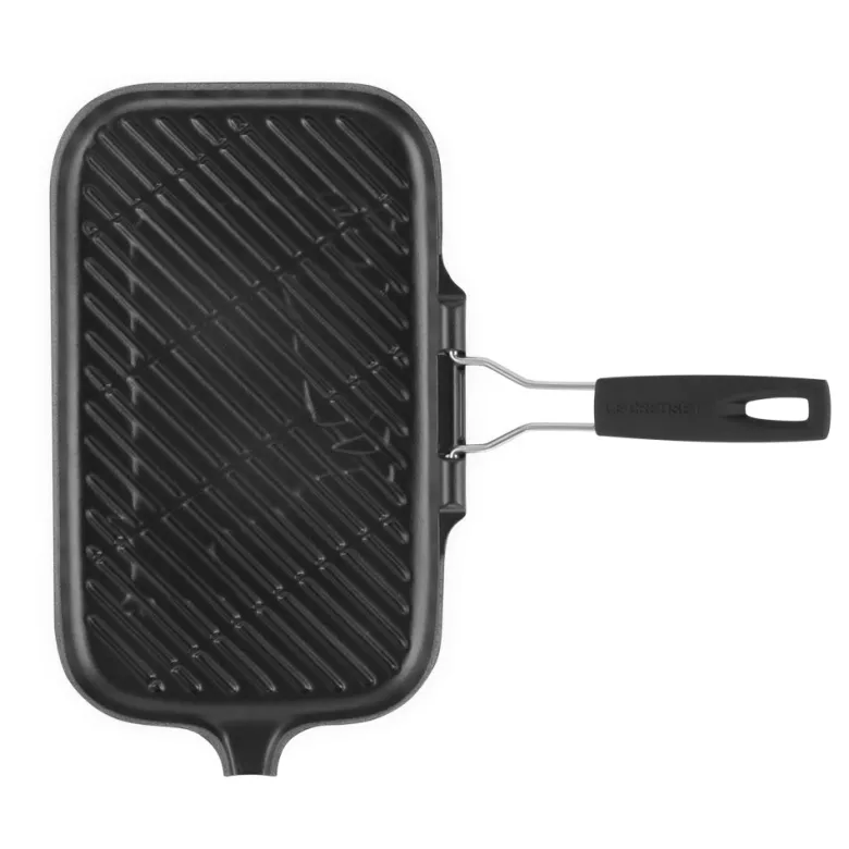 36x20 cm - Le Creuset Grill Bistecchiera Rettangolare In Ghisa