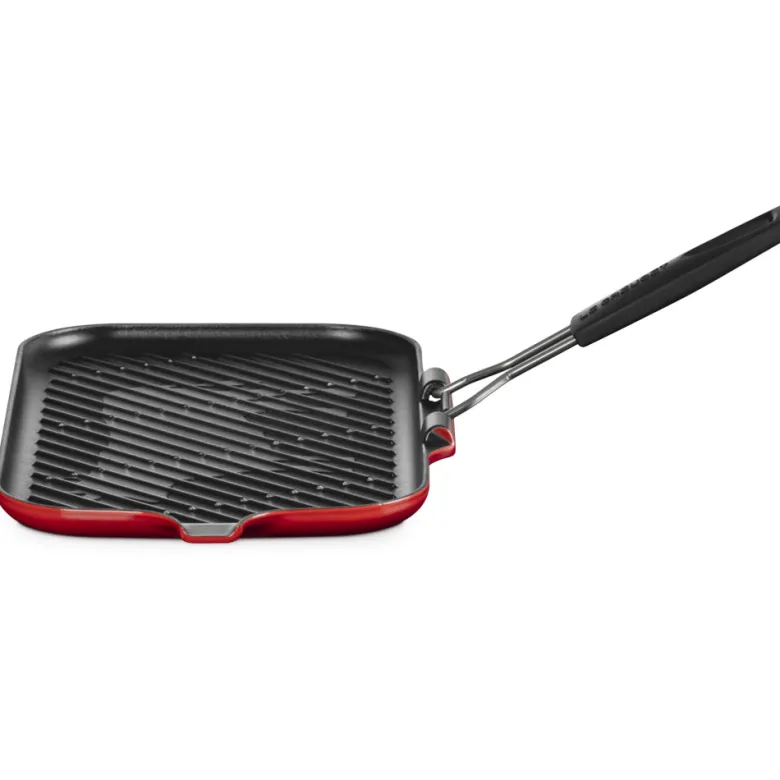 36x20 cm - Le Creuset Grill Bistecchiera Rettangolare In Ghisa