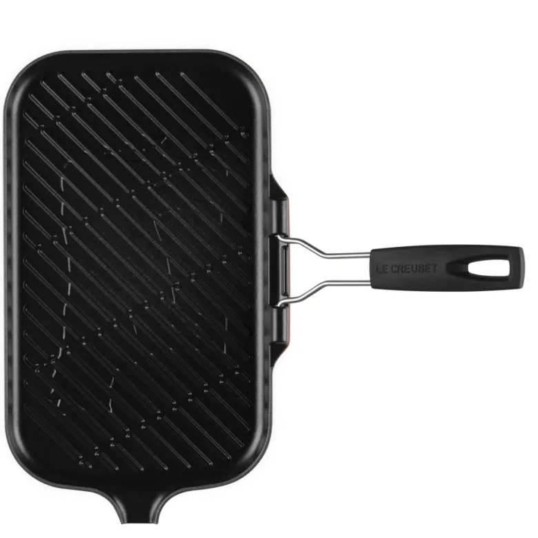 36x20 cm - Le Creuset Grill Bistecchiera Rettangolare In Ghisa