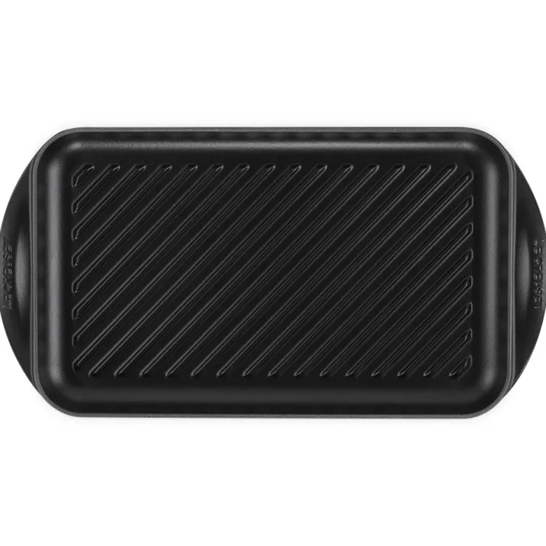 40x25 cm - Le Creuset Grill Bistecchiera Rettangolare Extralarge In Ghisa
