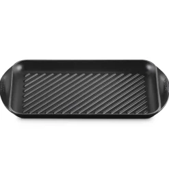 40x25 cm - Le Creuset Grill Bistecchiera Rettangolare Extralarge In Ghisa