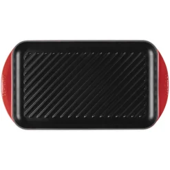 40x25 cm - Le Creuset Grill Bistecchiera Rettangolare Extralarge In Ghisa